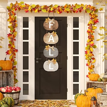 Vicenpal Fall Hanging Decor for Thanksgiving Seasonal Appeal