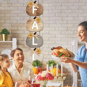 Vicenpal Fall Hanging Decor for Thanksgiving Seasonal Appeal