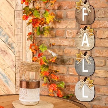 Vicenpal Fall Hanging Decor for Thanksgiving Seasonal Appeal