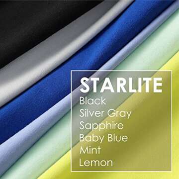 Intimate Portal Maternity Underwear Cotton Pregnancy Postpartum Panties Foldable Under the Bump Briefs 6-pk Starlite XL