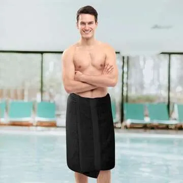 Utopia Towels 6 Pack Bath Towel Set (24 x 48 Inches), 500 GSM 100% Ring Spun Cotton Medium Lightweight and Highly Absorbent Quick Drying, Premium Towels for Hotel, Spa and Bathroom (Black)