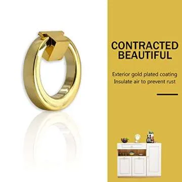 Csdtylh Gold Drawer Pulls - Modern Simplicity Handles