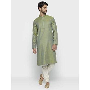 Ethnix by Raymond Green Cotton Kurta for Men