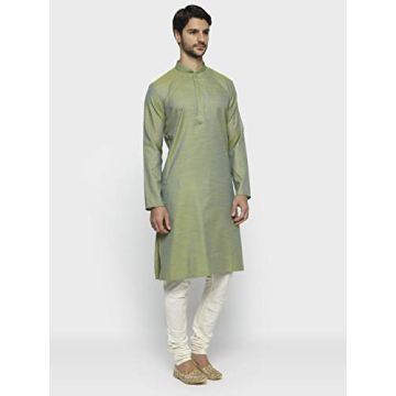 Ethnix by Raymond Green Cotton Kurta for Men