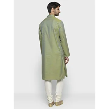Ethnix by Raymond Green Cotton Kurta for Men