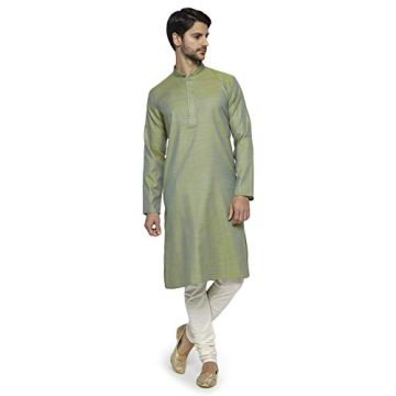 Ethnix by Raymond Green Cotton Kurta for Men