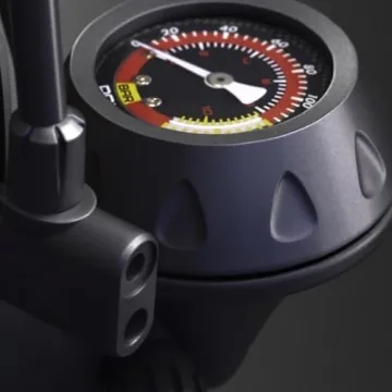 GOBKO Bike Pump with Gauge High-Pressure Inflator