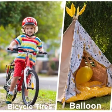 GOBKO Bike Pump with Gauge High-Pressure Inflator