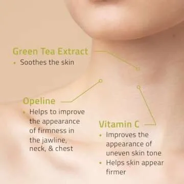 YEOUTH Neck Cream with Vitamin C, Moisturizing Neck Firming Cream for Women and Men, Targeting Decolletage and Double Chin, Cleavage and Chest 2oz