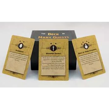 The Deck of Many Quests for RPG Adventures - 200,000 Options