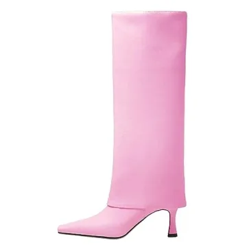 Elegant Goolita Stiletto Knee High Boots for Women