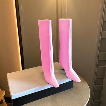 Elegant Goolita Stiletto Knee High Boots for Women