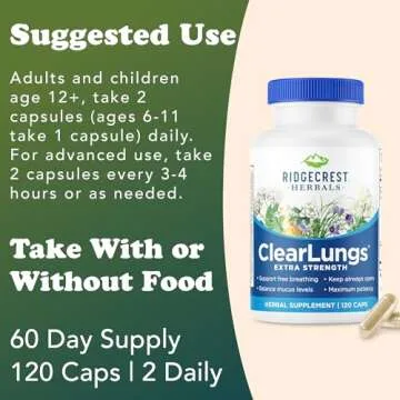 Ridgecrest Herbals ClearLungs Extra Strength for Health