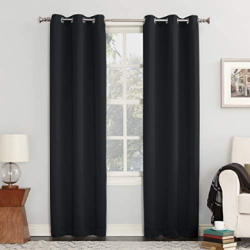 Luxurious Sun Zero Easton Energy Saving Blackout Curtain Panel 40" x 95"