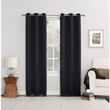 Sun Zero Easton Blackout Grommet Curtain Panel 40x95