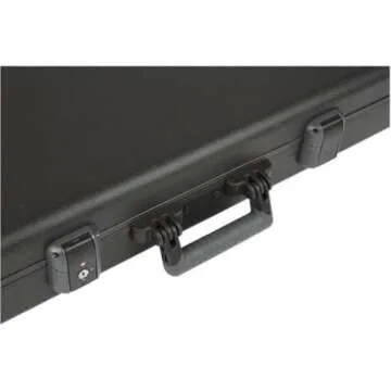 Fender Deluxe Molded Jazz and Precision Electric Bass Guitar Case - Black