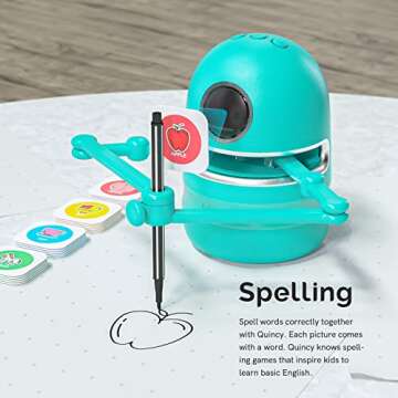 Learning Educational Robot Toy for Kids - Fun Drawing & Learning