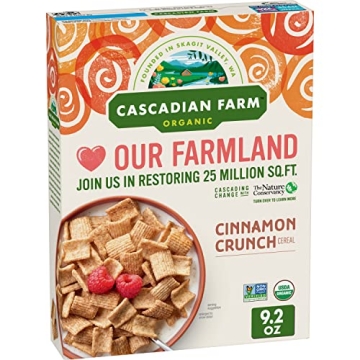 Cascadian Farm Organic Cinnamon Crunch Whole Grain Cereal