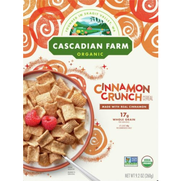 Cascadian Farm Organic Cinnamon Crunch Whole Grain Cereal