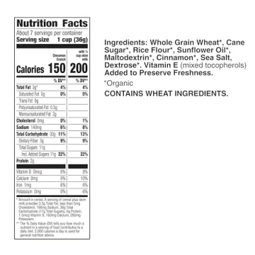 Cascadian Farm Organic Cinnamon Crunch Whole Grain Cereal