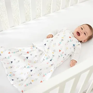 HALO Sleepsack Adjustable Baby Swaddle - 100% Cotton Neutral