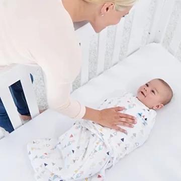 HALO Sleepsack Adjustable Baby Swaddle - 100% Cotton Neutral