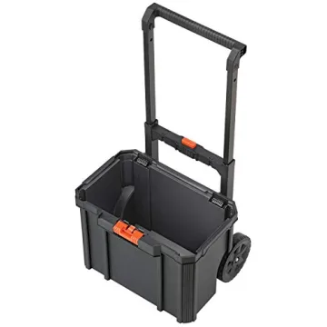 beyond by BLACK+DECKER BLACK+DECKER BDST60500APB Stackable Storage System - 3 Piece Set (Small, Deep Toolbox, and Rolling Tote)