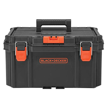beyond by BLACK+DECKER BLACK+DECKER BDST60500APB Stackable Storage System - 3 Piece Set (Small, Deep Toolbox, and Rolling Tote)
