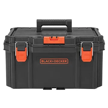 beyond by BLACK+DECKER BLACK+DECKER BDST60500APB Stackable Storage System - 3 Piece Set (Small, Deep Toolbox, and Rolling Tote)