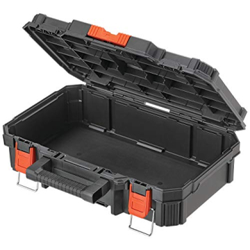 beyond by BLACK+DECKER BLACK+DECKER BDST60500APB Stackable Storage System - 3 Piece Set (Small, Deep Toolbox, and Rolling Tote)
