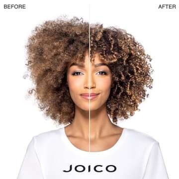 Joico Curls Like Us Smooth & Bounce Curl Hydrating Foam | For Curly Hair | Reduce Frizz | Enhance Cu...