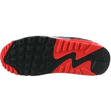 Nike Youth Air Max 90 Prem Mesh Infrared Sneakers