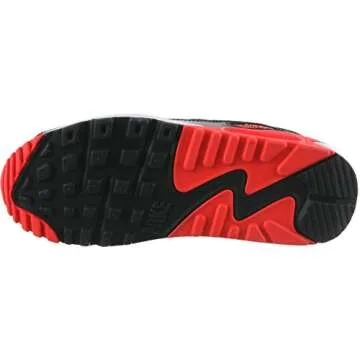 Nike Youth Air Max 90 Prem Mesh Infrared Sneakers