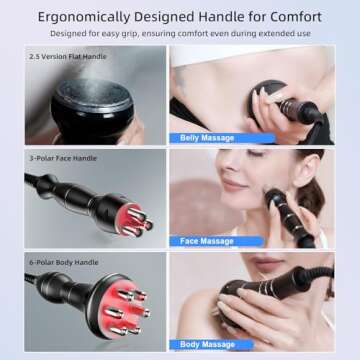 MEIQIER Cellulite Radio Frequency Massager for Home Use