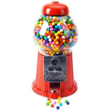 Large Gumball Bank with Stand