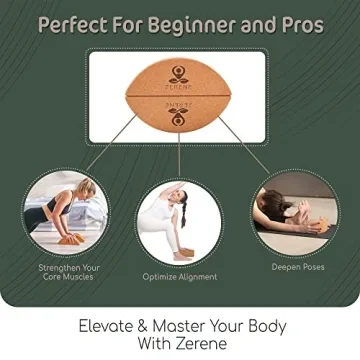 Eco-Friendly Cork Yoga Blocks with Strap for Enhanced Flexibility