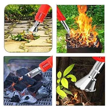 Electric Weed Killer with Dual Nozzles for BBQ
