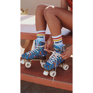 Stylish Impala Quad Skates in Harmony Blue for All Levels