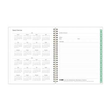 Blue Sky 2023 Weekly and Monthly Planner for Organization