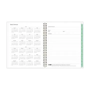 Blue Sky 2023 Weekly and Monthly Planner for Organization