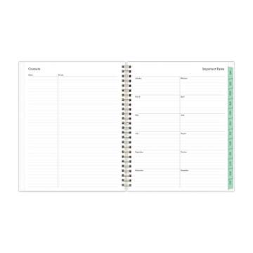 Blue Sky 2023 Weekly and Monthly Planner for Organization