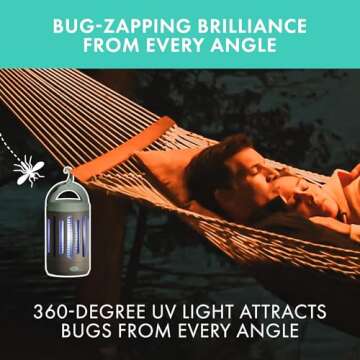 STEM Flying Insect Zapper: Ultimate Indoor & Outdoor Bug Trap