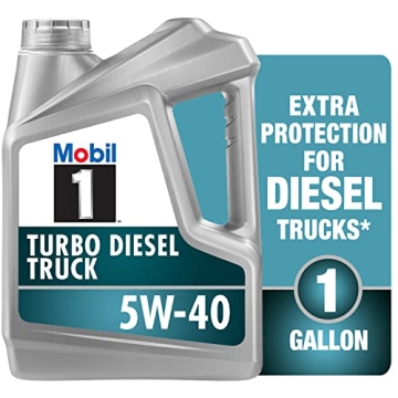 Mobil 1 Turbo Diesel Truck Full Synthetic Motor Oil 5W-40 - 1 Gallon