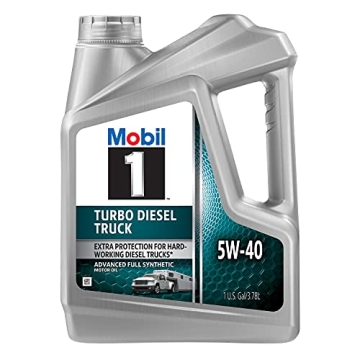 Mobil 1 Turbo Diesel Truck 5W-40 Motor Oil, 1 Gal