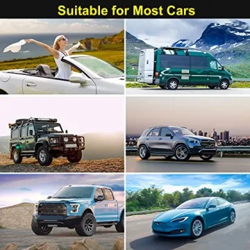 ViLSOM Car Vanity Mirror with LED Lights for Makeup