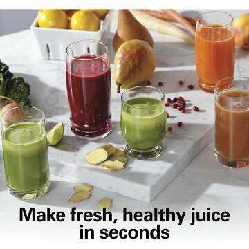 Hamilton Beach 800W Juicer with Big Mouth Chute