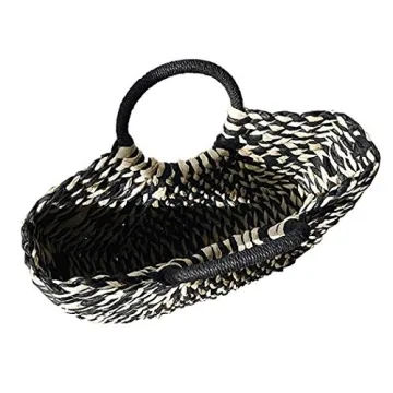 Stylish Women’s Straw Handbag for Summer Beach Days