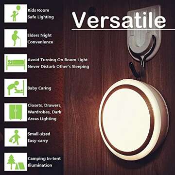 RTSU Touch Activated Rechargeable Night Light