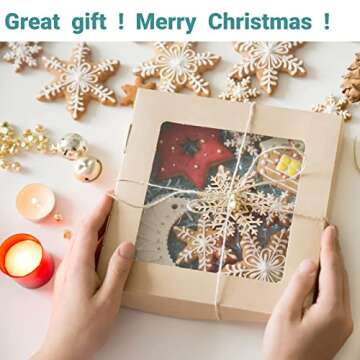 JOB JOL Christmas Cookie Cutters 10 PCS Stainless Steel