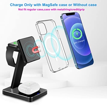 Premium MagSafe 3 in 1 Wireless Charging Station